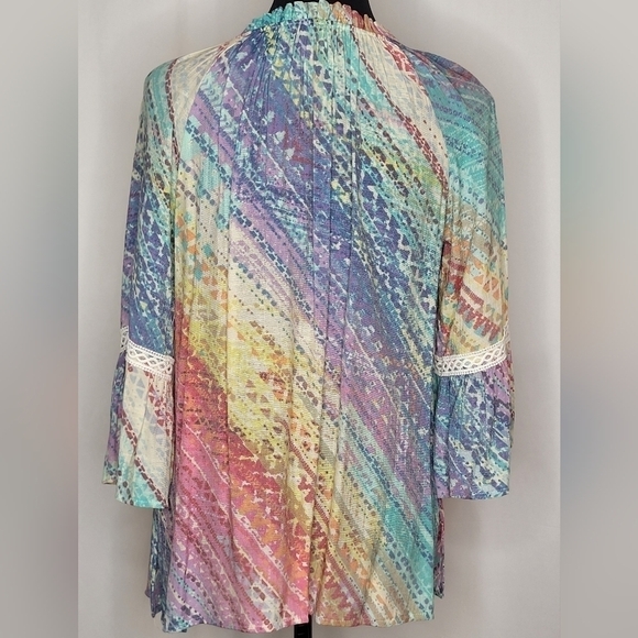 Spense Peasant Tunic Top - Size S - Picture 4 of 11